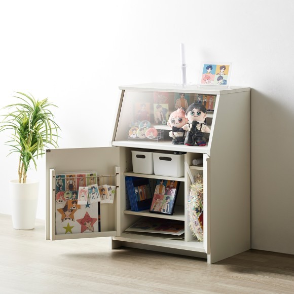 オシピタ(推し活ラック)　ホワイト