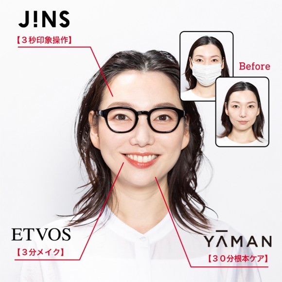 JINS×ETVOS×YAMAN「333メソッド」