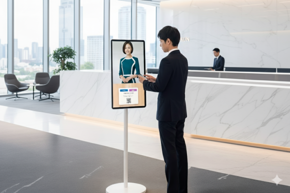 QR対応入退室管理システム「AvatarFlow（アバターフロー）」ご利用イメージ