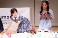 子どもによるオリジナルロボット、プレゼンテーションの様子