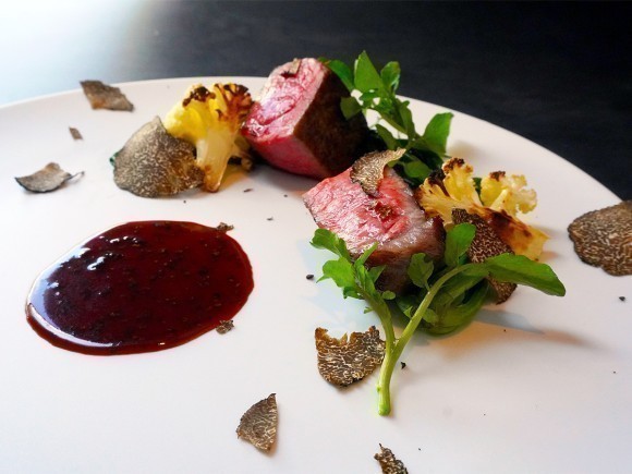 下村牛とトリュフ［コース６皿目］