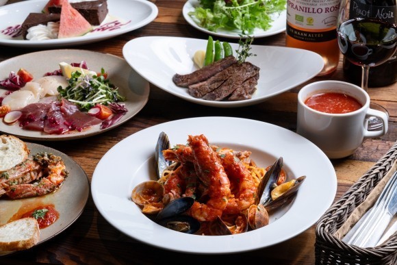 ビジネスパーソンに人気のグランドメニューの例、人気のペスカトーレを中心に