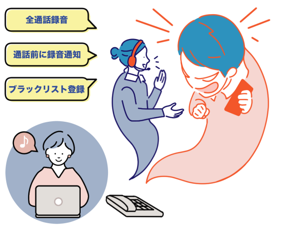 【カスハラ対策でんわばん】