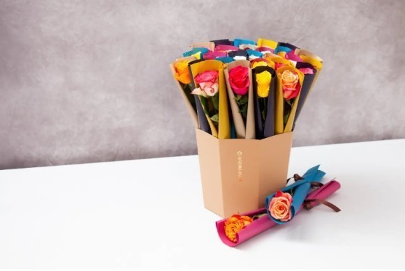 地球環境に配慮した循環型祝い花「セレブレーションローズ」