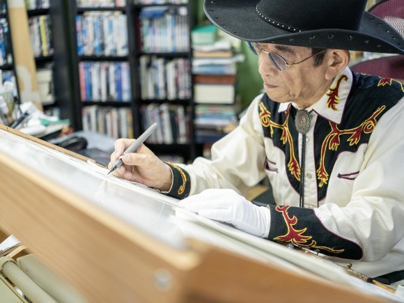 『あゝ、荒野』1巻発売を記念し、紀伊國屋書店 新宿本店にてバロン吉元がサイン会開催