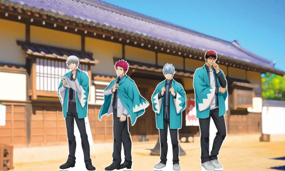 描き下ろし等身大スタンディ(イメージ)