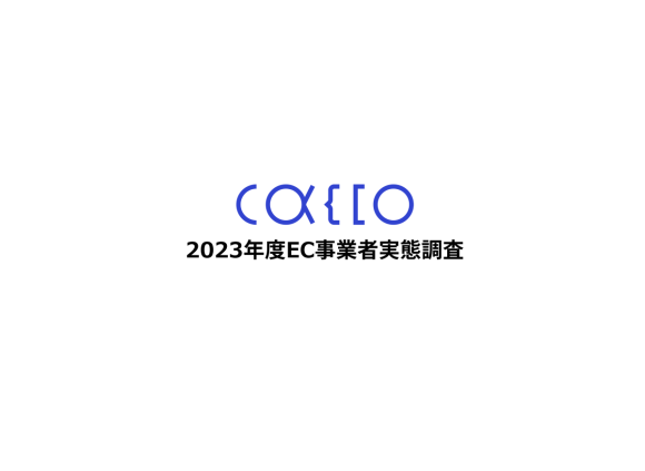 EC事業者実態調査2023年度版