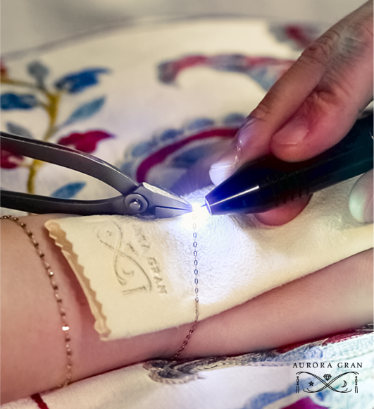 メルティント溶接の瞬間