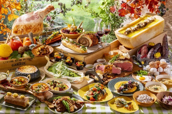 オータムランチ＆ディナービュッフェ　イメージ図