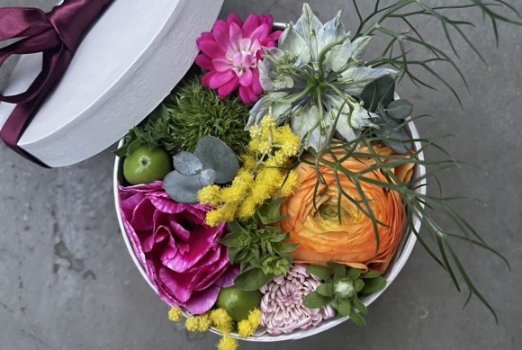 フラワーボックスの見本