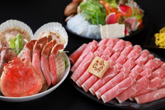 北海道名物！海鮮ラムしゃぶセット