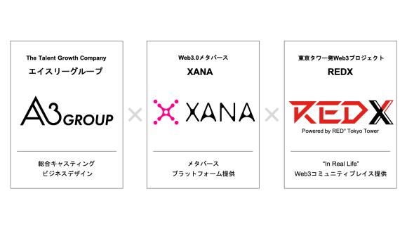 エイスリーグループ、メタバース×エンタメのビジネスを共創。XANAとTEGと協業し、「XANA SUMMIT 2024 x REDX @RED° Tokyo Tower」のコラボイベントを開催。