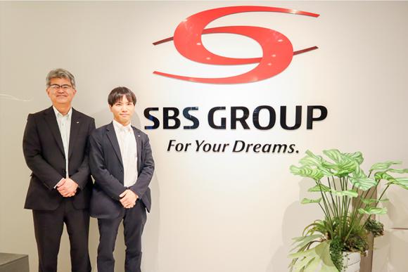 総合物流企業SBSホールディングスの受付