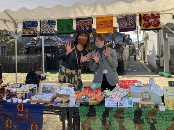 こころプロジェクト内フェアトレードショップ