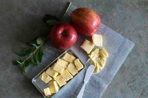 画像(イメージ)：「りんごとバター。」