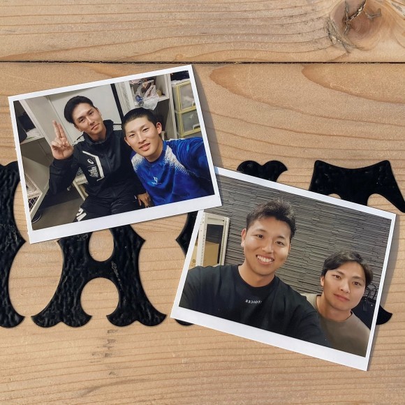 G選手のオフショット写真 (イメージ)