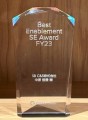 ピュア・ストレージの「Best Enablement SE Award FY23」を受賞