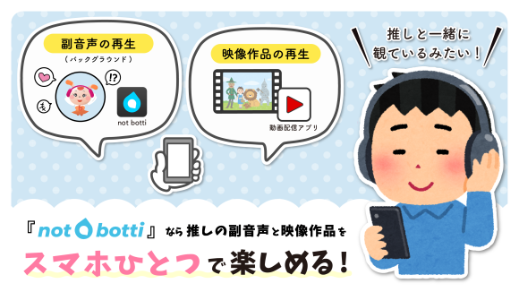 VTuber声優プロダクション『ぼいそーれ』 副音声プラットフォーム『not botti』とのコラボ商品が本⽇より販売開始！