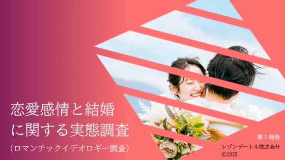 恋愛感情と結婚に関する実態調査（第1報）
