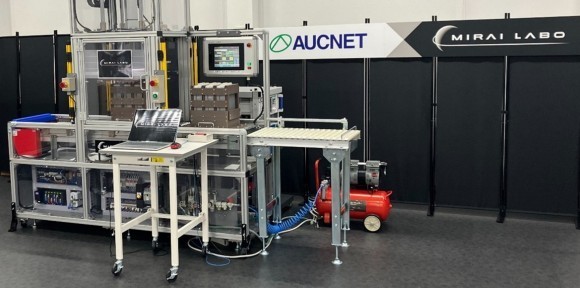 EVバッテリーモジュールに対応した自動劣化診断ライン