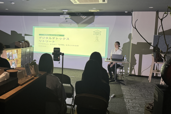 A-Point TAKESHIBAにて開催の デジタルデトックス瞑想イベント 事後レポート