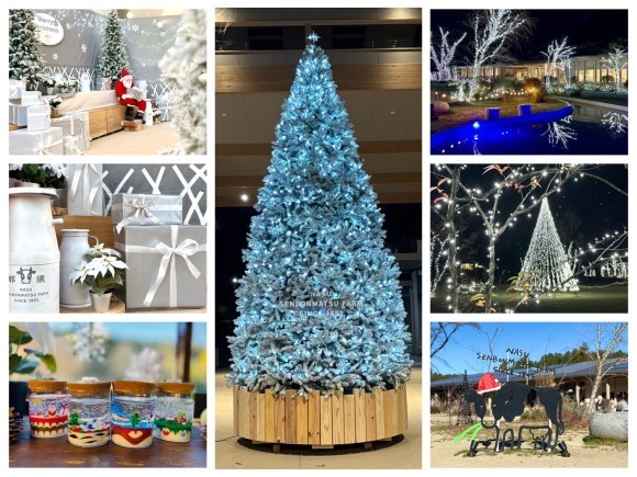 “白い光に包まれる冬の牧場” 那須千本松牧場で 「ピュアミルククリスマス2025」開催