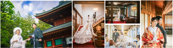 フォトウェディングの様子(イメージ)