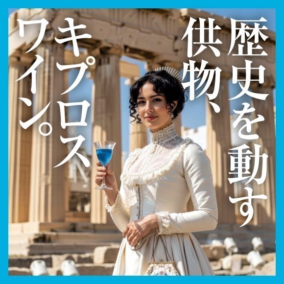 古代から王族貴族に愛された、キプロスワインの末裔[地中海ブルー]