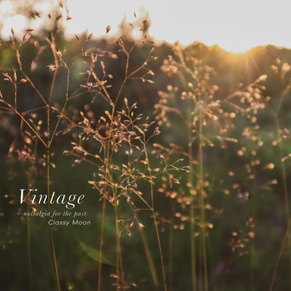 Classy moon / Vintage -nostalgia for the past-