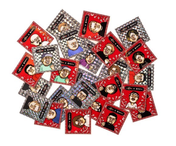 ラーメン店主ステッカー