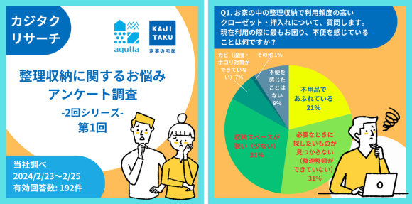 カジタク（アクティア）広報 Instagram 投稿（イメージ）