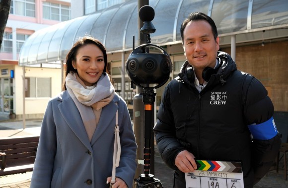 PoC Ground Tokyoでの実証実験「多摩市VR360度バーチャルツアー」