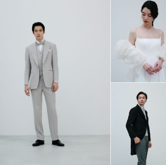 「ベスト-アニバーサリー」×「ユナイテッドアローズ」コラボ第4弾  初のウエディングドレス＆モーニング、新作タキシードデザインを発表