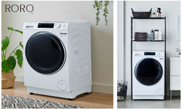 大容量12kg ヒートポンプドラム式洗濯乾燥機「RORO」 いよいよ明日、2025年11月29日（土）販売開始！！