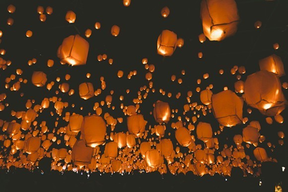 「七夕スカイランタン祭り」