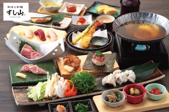 【夏の風情を味わう】「寿司と炉端 すし山 新宿」にて夏季限定『鱧しゃぶしゃぶ付き 京 風雅コース』が登場