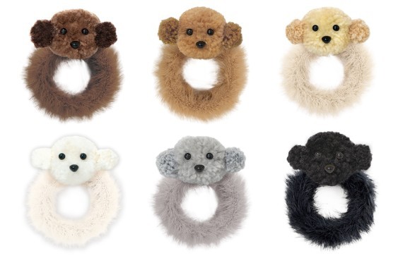 好評で再販が決定したカプセルトイ『もこふわトイプーヘアゴム』