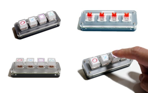 ４ボタンカスタムキーボード