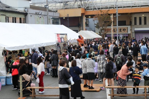 2024年度の「街なか学園祭」の様子