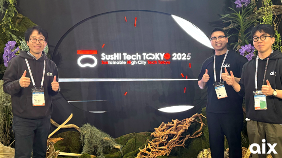 SusHi Tech Tokyo 2025にaixがブース出展