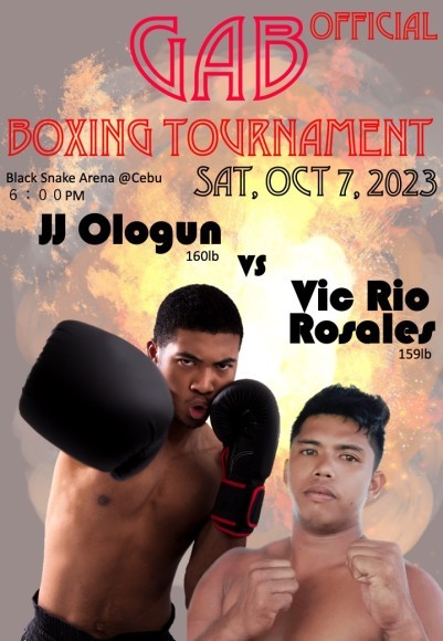 ボビーオロゴンJr. フィリピンにて公式試合出場