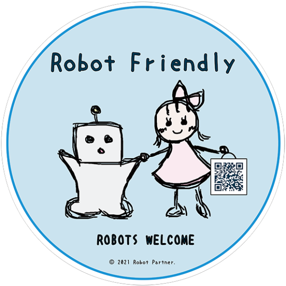 Robot Friendly プロジェクト ロゴ