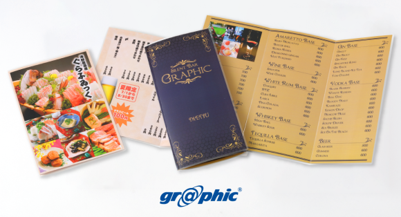 ネット印刷のグラフィックが「パウチメニュー・大判パウチメニュー」をリニューアル