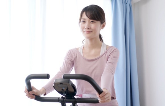 フィットネスバイクの継続率