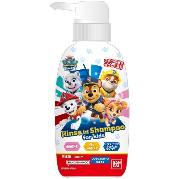 リンスインシャンプー　パウ・パトロール