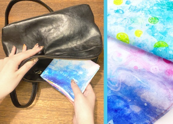 発色豊かな綿の風呂敷