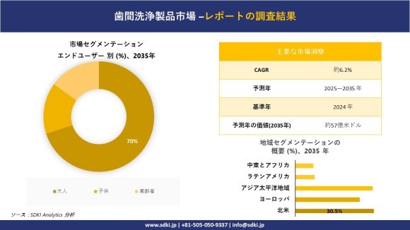 歯間清掃製品市場レポート概要