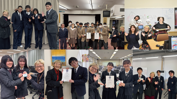 PE-BANK、シンギュラリティバトルクエスト2024の企業賞受賞校を訪問し賞品を授与