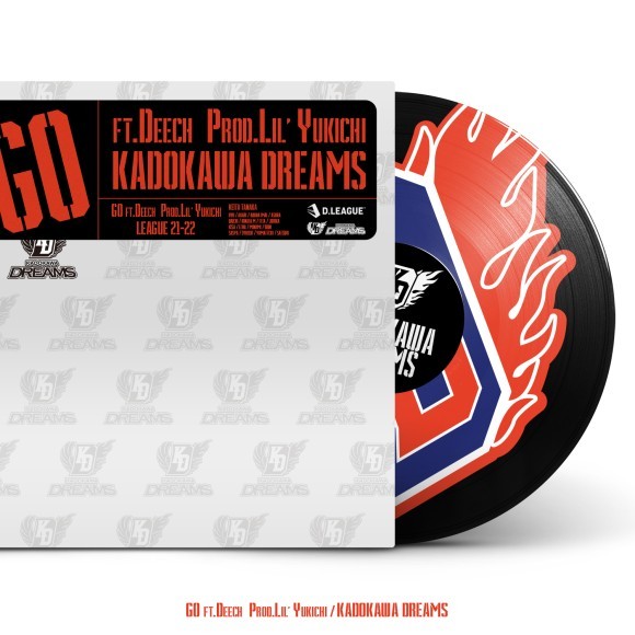 KADOKAWA DREAMS New 配信曲「GO feat.Deech,Lil'Yukichi」4/28(木)配信