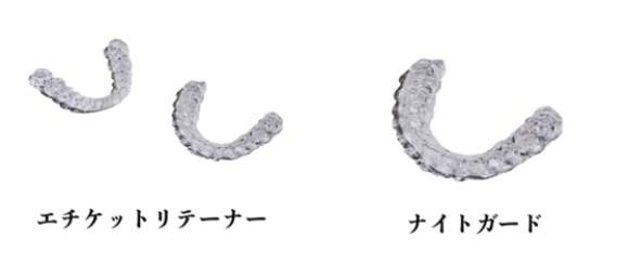 エチケットリテーナー、ナイトガード